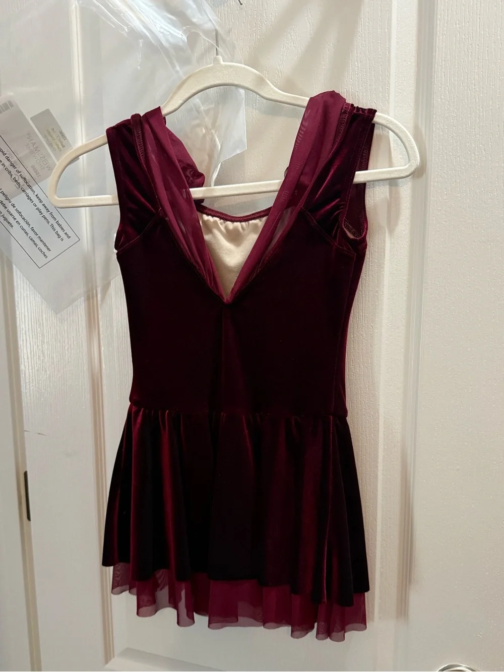 Weissman girls’ burgundy